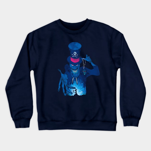 Witch Doctor Crewneck Sweatshirt by Daletheskater